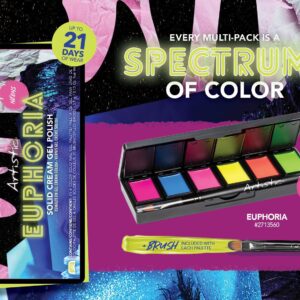 Artistic Cream Gel 6pc Palette – Euphoria (Neons)